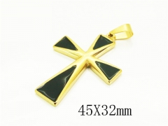 HY Wholesale Pendant Jewelry 316L Stainless Steel Jewelry Pendant-HY59P1194OR