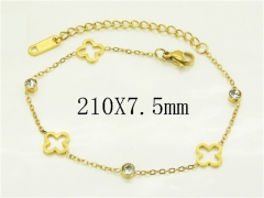 HY Wholesale Bracelets 316L Stainless Steel Jewelry Bracelets-HY19B1408OQ