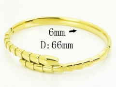 HY Wholesale Bangles Jewelry Stainless Steel 316L Popular Bangle-HY94B0071HKE