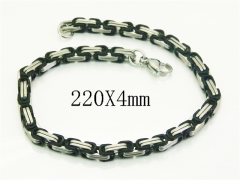 HY Wholesale Bracelets 316L Stainless Steel Jewelry Bracelets-HY62B0750NR