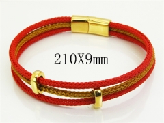 HY Wholesale Bracelets 316L Stainless Steel Jewelry Bracelets-HY94B0097HJQ