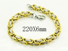 HY Wholesale Bracelets 316L Stainless Steel Jewelry Bracelets-HY62B0758NC