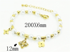 HY Wholesale Bracelets 316L Stainless Steel Jewelry Bracelets-HY32B1229HHQ