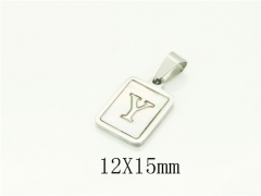 HY Wholesale Pendant Jewelry 316L Stainless Steel Jewelry Pendant-HY73P0532YJL