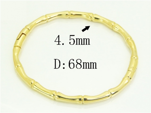 HY Wholesale Bangles Jewelry Stainless Steel 316L Popular Bangle-HY94B0031HHB