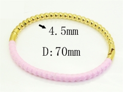 HY Wholesale Bangles Jewelry Stainless Steel 316L Popular Bangle-HY80B2063H25