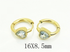 HY Wholesale Earrings 316L Stainless Steel Earrings Jewelry-HY94E0140EML