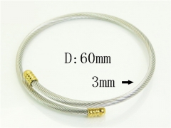 HY Wholesale Bangles Jewelry Stainless Steel 316L Popular Bangle-HY94B0011MW