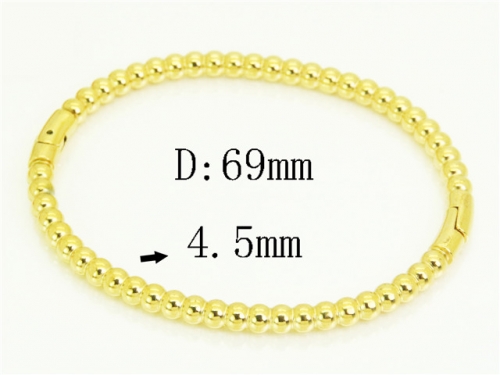 HY Wholesale Bangles Jewelry Stainless Steel 316L Popular Bangle-HY94B0021HHR