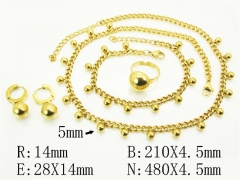 HY Wholesale Jewelry Set 316L Stainless Steel jewelry Set Fashion Jewelry-HY50S0613JZZ