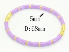 HY Wholesale Bangles Jewelry Stainless Steel 316L Popular Bangle-HY94B0037HHF