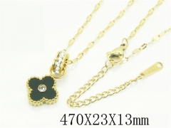 HY Wholesale Stainless Steel 316L Jewelry Popular Necklaces-HY19N0609OE