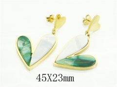 HY Wholesale Earrings 316L Stainless Steel Earrings Jewelry-HY94E0143OL