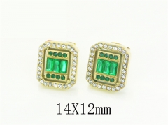 HY Wholesale Earrings 316L Stainless Steel Earrings Jewelry-HY80E1505SOL