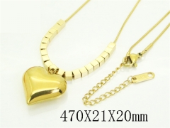 HY Wholesale Stainless Steel 316L Jewelry Popular Necklaces-HY41N0412HMS