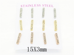 HY Wholesale Earrings 316L Stainless Steel Earrings Jewelry-HY59E1240INW