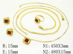 HY Wholesale Jewelry Set 316L Stainless Steel jewelry Set Fashion Jewelry-HY50S0624IHY