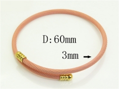 HY Wholesale Bangles Jewelry Stainless Steel 316L Popular Bangle-HY94B0019MW