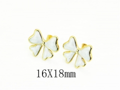 HY Wholesale Earrings 316L Stainless Steel Earrings Jewelry-HY80E1424OY