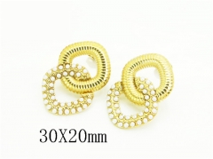 HY Wholesale Earrings 316L Stainless Steel Earrings Jewelry-HY80E1435OL