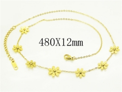 HY Wholesale Stainless Steel 316L Jewelry Popular Necklaces-HY19N0662HHA