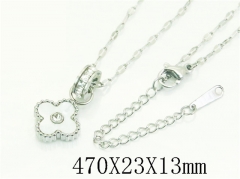 HY Wholesale Stainless Steel 316L Jewelry Popular Necklaces-HY19N0605NT