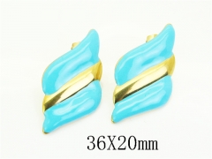 HY Wholesale Earrings 316L Stainless Steel Earrings Jewelry-HY94E0123SML