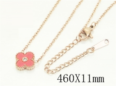 HY Wholesale Stainless Steel 316L Jewelry Popular Necklaces-HY19N0628NR