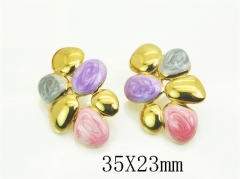 HY Wholesale Earrings 316L Stainless Steel Earrings Jewelry-HY94E0164PW