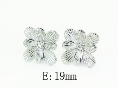 HY Wholesale Earrings 316L Stainless Steel Earrings Jewelry-HY30E2018NR