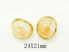 HY Wholesale Earrings 316L Stainless Steel Earrings Jewelry-HY80E1457PZ