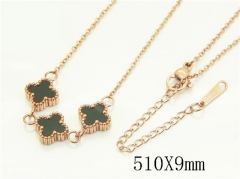 HY Wholesale Stainless Steel 316L Jewelry Popular Necklaces-HY19N0643OX