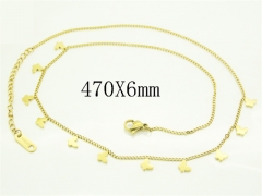 HY Wholesale Stainless Steel 316L Jewelry Popular Necklaces-HY41N0421PW