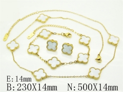 HY Wholesale Jewelry Set 316L Stainless Steel jewelry Set Fashion Jewelry-HY30S0188IIW