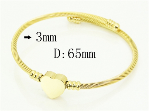 HY Wholesale Bangles Jewelry Stainless Steel 316L Popular Bangle-HY94B0115OE