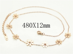 HY Wholesale Stainless Steel 316L Jewelry Popular Necklaces-HY19N0663HHE