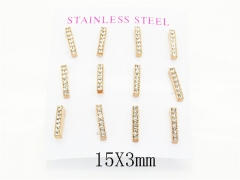 HY Wholesale Earrings 316L Stainless Steel Earrings Jewelry-HY59E1239IPZ