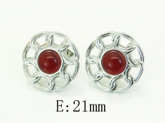 HY Wholesale Earrings 316L Stainless Steel Earrings Jewelry-HY80E1475MS