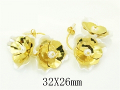 HY Wholesale Earrings 316L Stainless Steel Earrings Jewelry-HY80E1460HJS