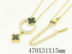 HY Wholesale Stainless Steel 316L Jewelry Popular Necklaces-HY19N0648PQ