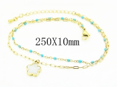 HY Wholesale Anklet Stainless Steel 316L Fashion Jewelry-HY32B1245OE