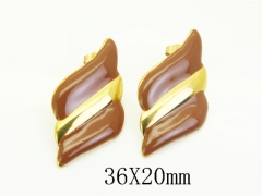 HY Wholesale Earrings 316L Stainless Steel Earrings Jewelry-HY94E0124DML