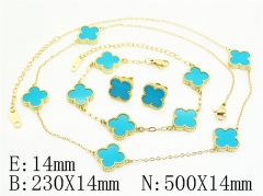 HY Wholesale Jewelry Set 316L Stainless Steel jewelry Set Fashion Jewelry-HY30S0199IIA