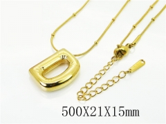 HY Wholesale Stainless Steel 316L Jewelry Popular Necklaces-HY89N0018DLL