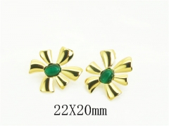 HY Wholesale Earrings 316L Stainless Steel Earrings Jewelry-HY80E1401ML