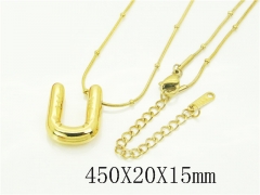 HY Wholesale Stainless Steel 316L Jewelry Popular Necklaces-HY89N0035HYLL