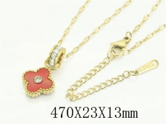 HY Wholesale Stainless Steel 316L Jewelry Popular Necklaces-HY19N0615OC