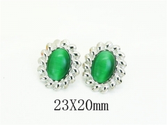 HY Wholesale Earrings 316L Stainless Steel Earrings Jewelry-HY80E1386MS