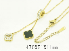 HY Wholesale Stainless Steel 316L Jewelry Popular Necklaces-HY19N0645PQ