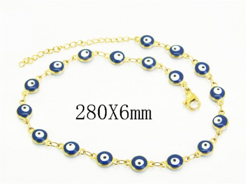 HY Wholesale Anklet Stainless Steel 316L Fashion Jewelry-HY62B0747TJL